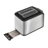 Tefal Express TT410D tostapane 7 2 fette 850 W nero, acciaio inox