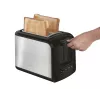 Tefal Express TT410D tostapane 7 2 fette 850 W nero, acciaio inox