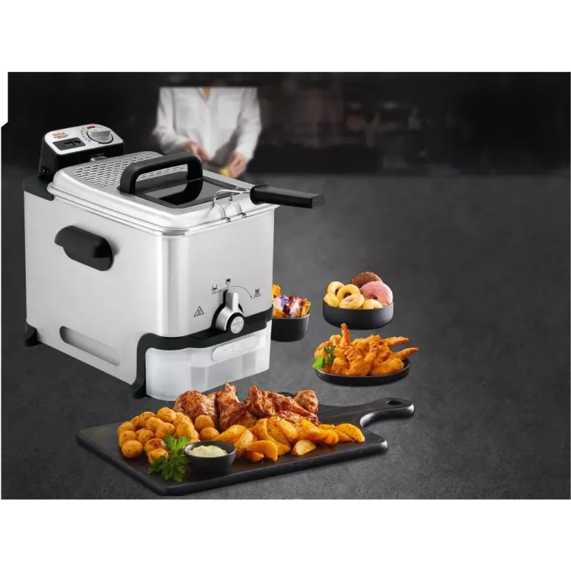 Tefal FR8041 friggitrice singola 3,5 L a sé stante 2300 W friggitrice argento