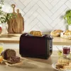 Tostapane MOULINEX LT5S05E0 — 2 fette, 1300 W, corpo in acciaio inox, nero/rosso
