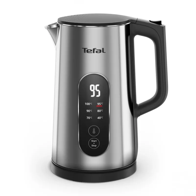 Tefal Selection KI871DE0 bollitore 1,7 l 1500 W nero, acciaio inox