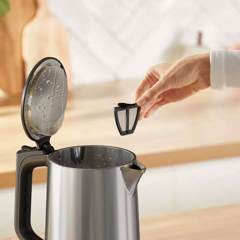 Tefal Selection KI871DE0 bollitore 1,7 l 1500 W nero, acciaio inox