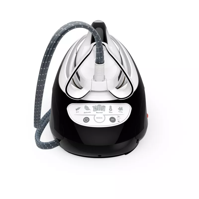 Tefal Pro Express Ultimate GV9550 1.9 L suola stiro Durilium AirGlide Autoclean nero, bianco