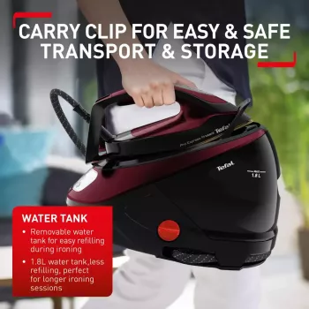 Tefal Pro Express Protect GV9230 2600 W 1,8 L nero, bordeaux