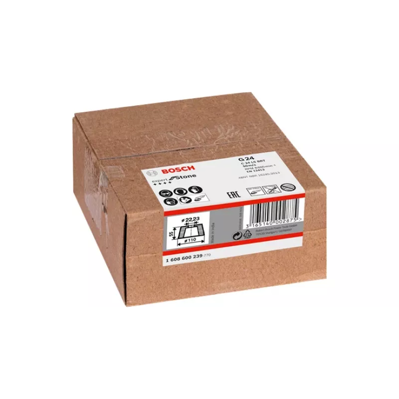 Bosch 1608600239 mola conica per pietra, 90 x 110 x 55 mm