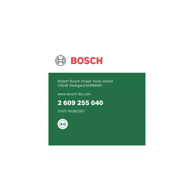 Set di punte Bosch 2609255040 diametro 3,5 mm lunghezza 70 mm 2 pezzi