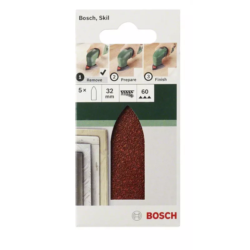 Bosch 2609256A41 6 pz fogli abrasivi