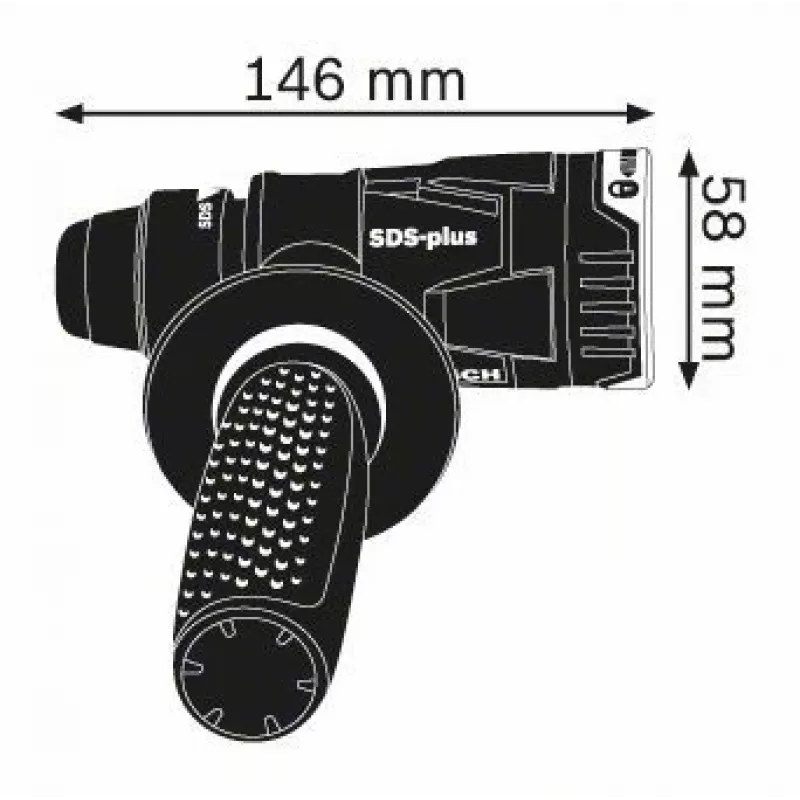 Bosch GHA FC2 Professional adattatore mandrino
