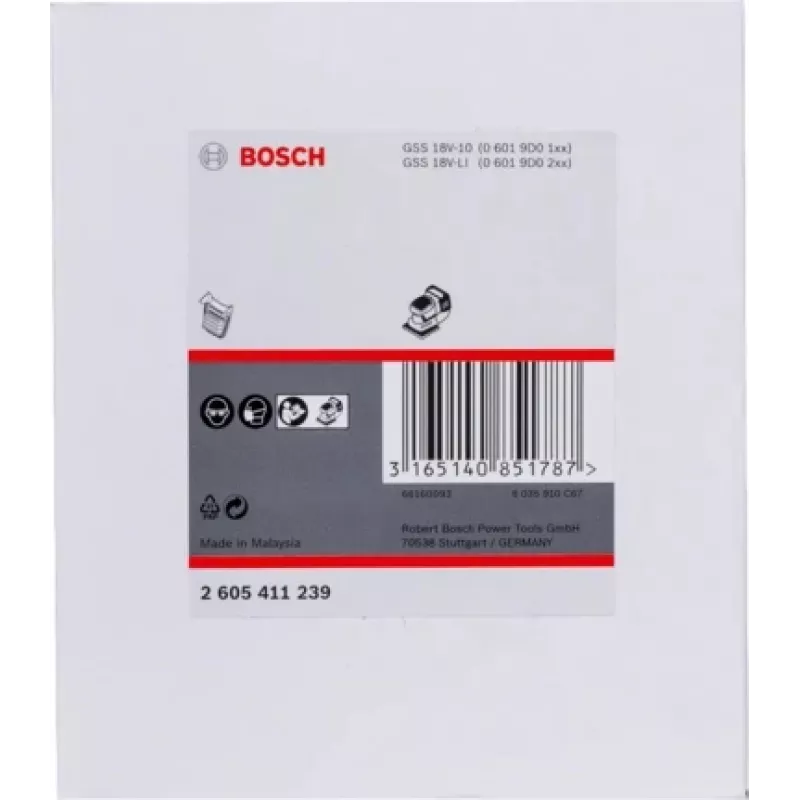 Bosch 2 605 411 239 accessorio abrasivo 1 pz filtro