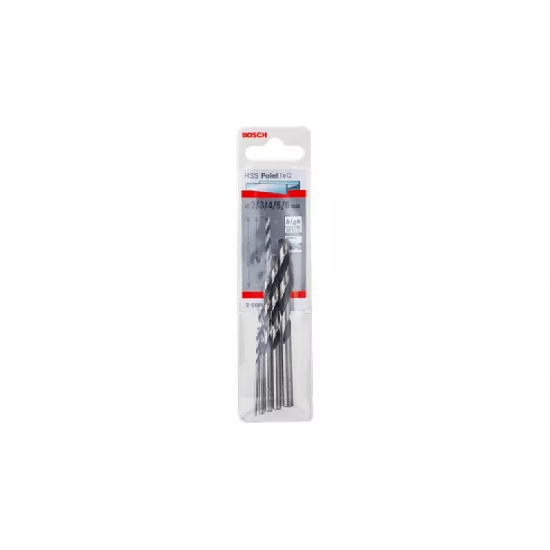 Set punte elicoidali Bosch HSS PointTeQ 5 pz