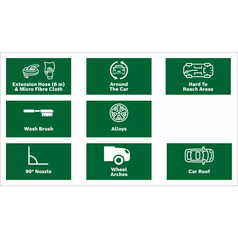 Bosch F016800572 set lavaggio auto per idropulitrici Bosch