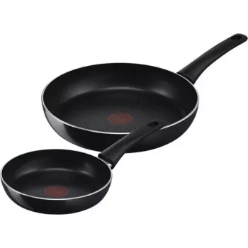 Set di padelle Tefal Generous Cook C27890 – alluminio, 20 cm e 28 cm, nero, 2 pezzi