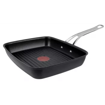 Tefal Jamie Oliver E24541 teglia quadrata da 2,5 L nera — Ø fondo 17,5 cm, dimensione 290×458 mm