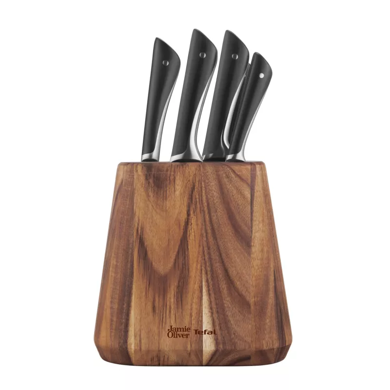 Set di posate Tefal Jamie Oliver K267S7 7 pz. lame in acciaio inox