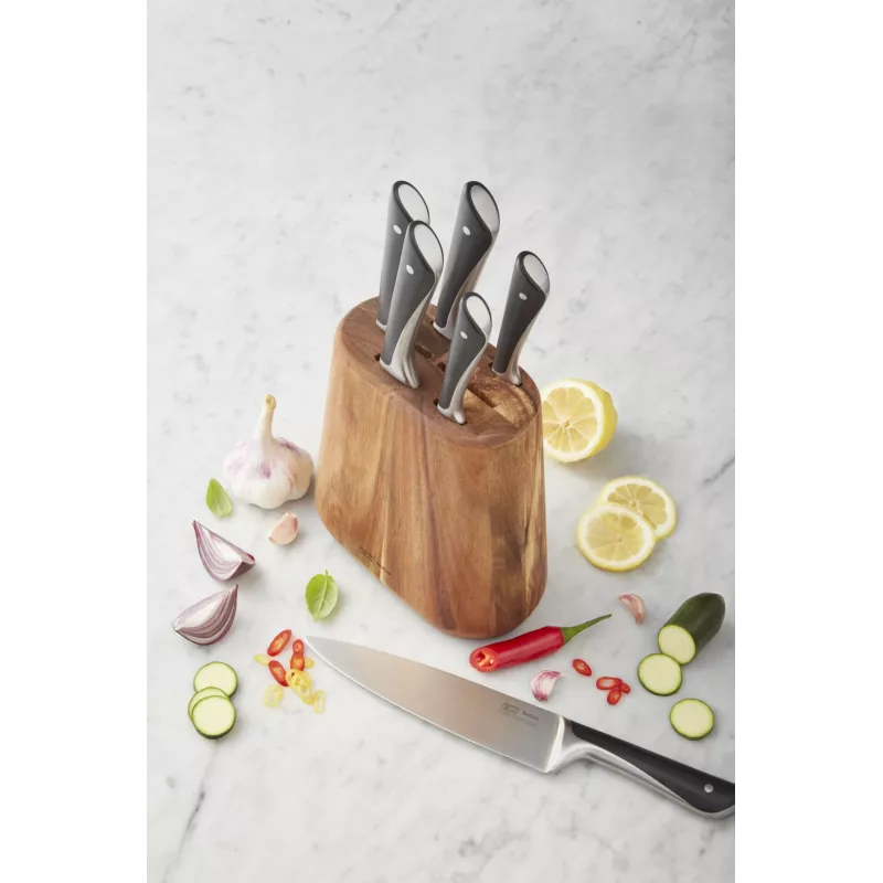 Set di posate Tefal Jamie Oliver K267S7 7 pz. lame in acciaio inox