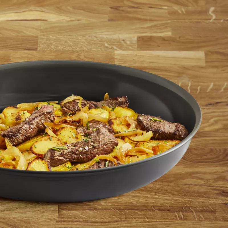 Tefal Change nero C4760625 padella multiuso rotonda