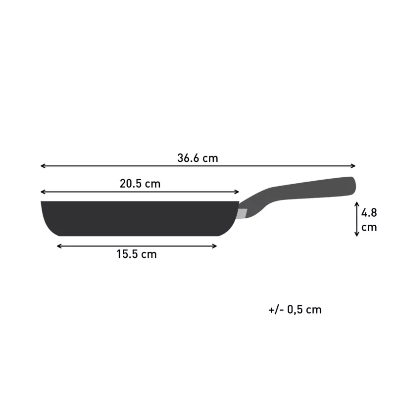 Tefal Change nero C4760225 padella multiuso rotonda