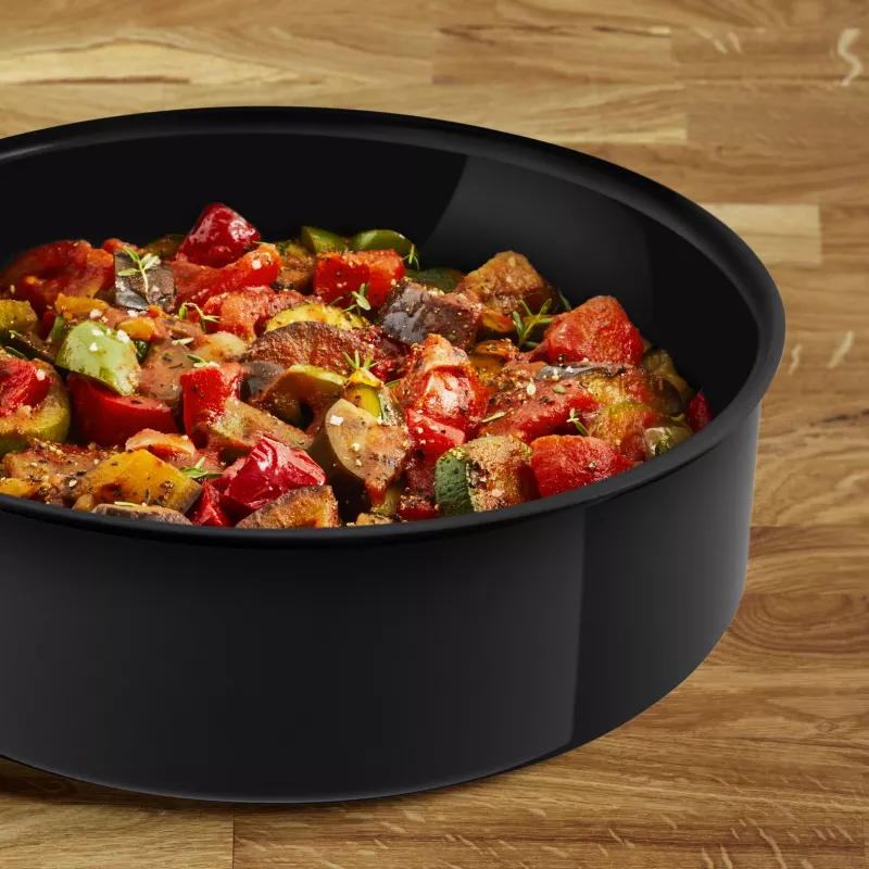 Tefal Change nero C4763225 padella per brasare rotonda