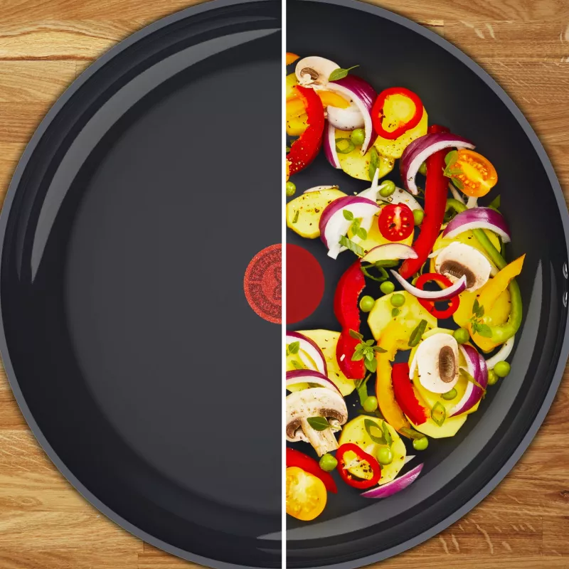 Tefal Change nero C4763225 padella per brasare rotonda