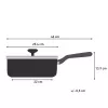 Tefal Cook & Change C4853235 padella per brasare rotonda