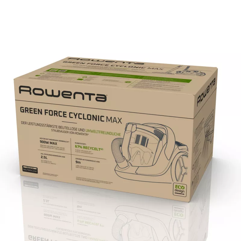 Rowenta RO7B12 2,5 L aspirapolvere a traino a secco 900 W senza sacchetto