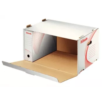 Contenitore per archiviazione Esselte FSC® fronte aperto, bianco, 540 mm, 258 mm, 360 mm, 810 g, 1 pezzo
