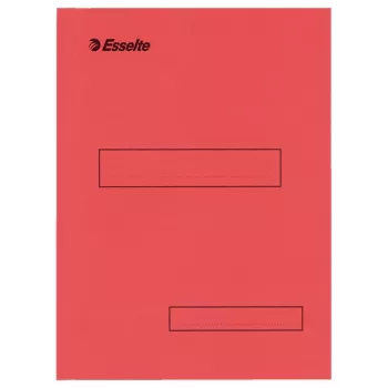 Cartella archivio Esselte 721020 cartone rosso A4