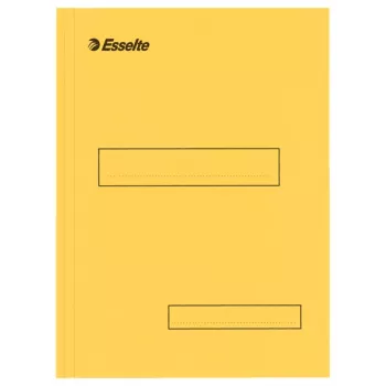 Cartella archivio Esselte 721030 cartone giallo A4