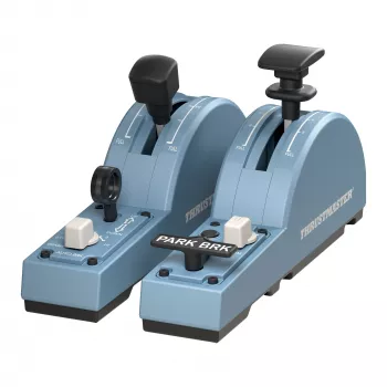 Thrustmaster TCA Quadrant Add-On Airbus Edition nero, blu simulatore di volo PC