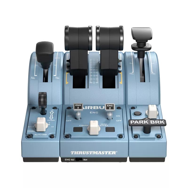Thrustmaster TCA Quadrant Add-On Airbus Edition nero, blu simulatore di volo PC