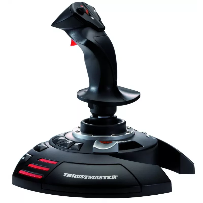 Thrustmaster T.Flight Stick X nero, rosso, argento USB joystick analogico PC, Playstation 3