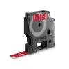 DYMO Authentic D1 Durable Labels | stampa nera su nastro rosso | 12 mm x 3 m | nastro per etichettatura per etichettatrici LabelManager