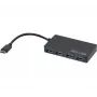 Hypertec 021308-HY hub interfacce USB 3.2 Gen 1 (3.1 Gen 1) Type-C 5000 Mbit/s nero