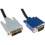 Cavo VGA Hypertec 127711-HY 3 m DVI-A VGA (D-Sub) nero, blu, bianco