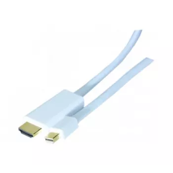 Adattatore cavo video Hypertec 128061-HY 2 m HDMI Type-A (standard) Mini DisplayPort bianco
