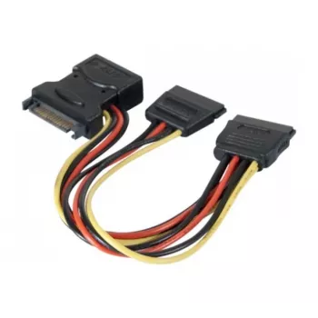 Cavo SATA ATEN 147557 0,3 m SATA 15 pin 2 x SATA 15 pin + Molex (4 pin) colori vari, nero