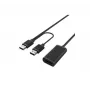 Cavo USB Hypertec 149221-HY USB 2.0 20 m USB A a 2 x USB A nero