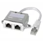 Splitter di rete Hypertec 252471-HY Cat5e acciaio inox maschio/femmina