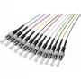 Hypertec 392256-HY cavo InfiniBand/fibra ottica 2 m 12x ST pigtail multicolore