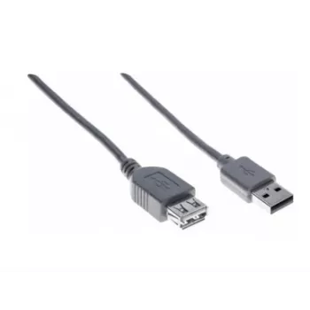 Hypertec 532411-HY cavo di prolunga USB 2.0, 0,6 m, grigio