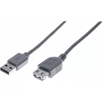 Hypertec 532412-HY cavo USB USB 2.0 1 m USB A grigio