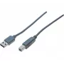Hypertec 532512-HY cavo USB USB 2.0 2 m USB A USB B grigio