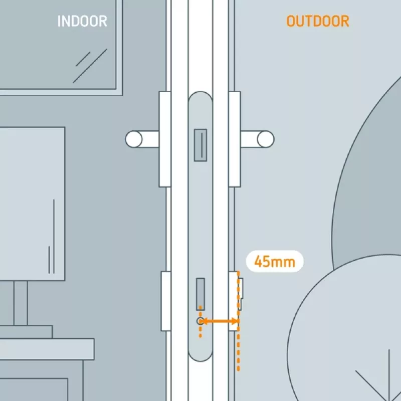 Netatmo NDL-E45 kit di espansione accessorio smart lock
