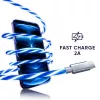 Oniverse cavo Quick Charge USB-A a USB-C con LED - 2 metri - bianco (multipiattaforma)