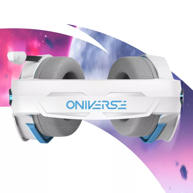 Oniverse cuffie gaming Nebula - Arctic White (multipiattaforma)