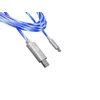 Oniverse cavo di ricarica Micro-USB con LED – 2 metri – bianco (multipiattaforma)