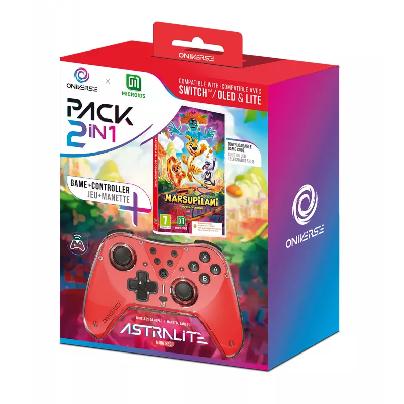 Oniverse bundle codice in scatola Marsupilami + unità di controllo (Switch - PC - Mobile)