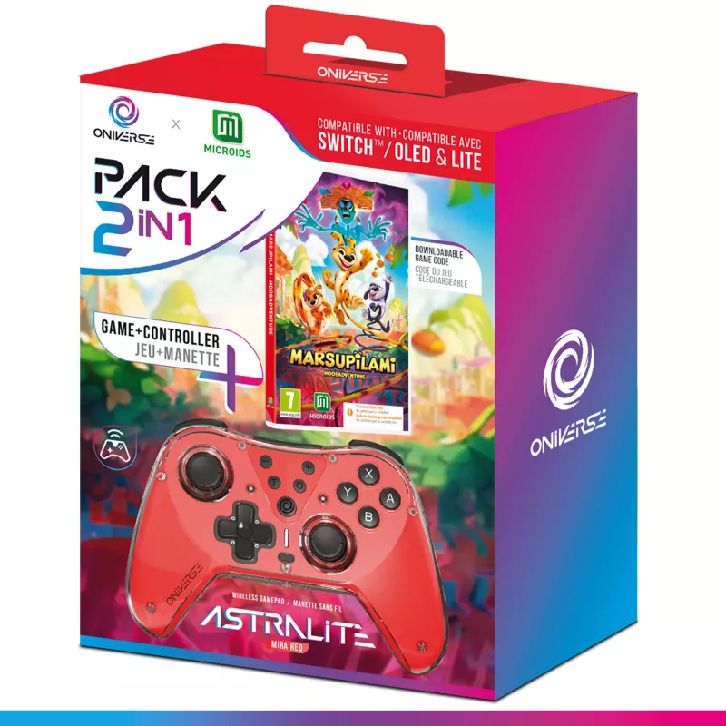 Oniverse bundle codice in scatola Marsupilami + unità di controllo (Switch - PC - Mobile)