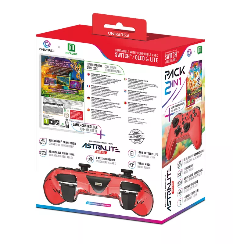 Oniverse bundle codice in scatola Marsupilami + unità di controllo (Switch - PC - Mobile)