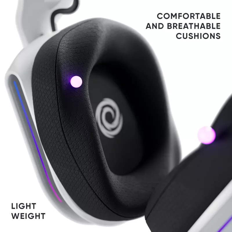 Oniverse cuffie gaming wireless Polaris - Celestial White (multipiattaforma)